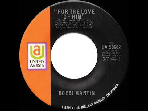 1970 HITS ARCHIVE: For The Love Of Him - Bobbi Martin (mono 45--#1 A/C)