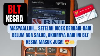 Download lagu MasyaAllah... after checking for days without any balance, finally today the BLT Kesra arrived! 😍🤲 mp3