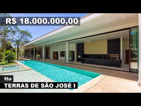 Casa de Alto Padrão à Venda no Terras de São José I - Itu | R$ 18.000.000,00 | Frente ao Golfe