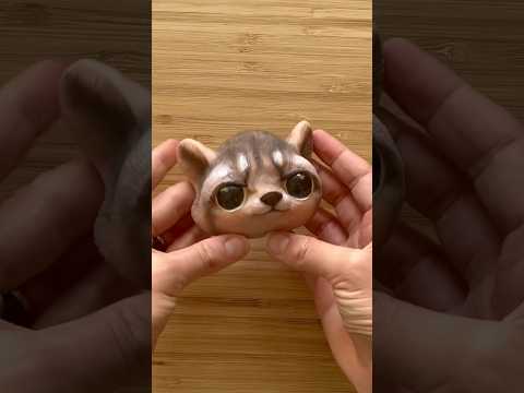 Wow, it’s the rocket from Guardians of the Galaxy!#guardiansofthegalaxy #rocket #racoon#polimerclay