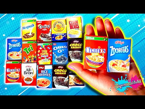 NO elijas el mini cereal incorrecto para hacer Slime - Supermanualidades