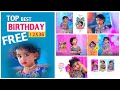 FREE Birthday PSD File Download 2025