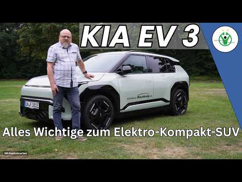 KIA EV 3 | Was ist gut? Was ginge besser? | Wissenwertes über das kompakte Elektro-SUV | Alltagstest