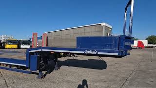 العربات نصف المقطورة عربة مقطورة مسطحة منخفضة Nooteboom mco-48-03, STANDARD, 48 TUN, HYDRAULICK&Yacute; NAVIJ&Aacute;K, ZVEDAC&Iacute; N&Aacute;PRAV | صورة 4 - Autoline
