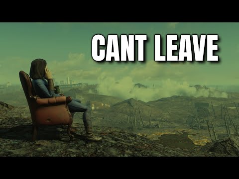 Can you play Fallout 4 without leaving The Glowing Sea?