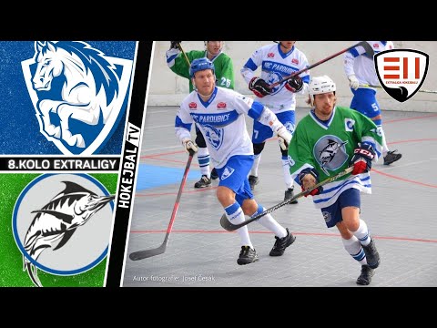 Highlights 8. kola Extraligy hokejbalu - HBC Pardubice vs. HBC Plzeň | 16.10. 2022