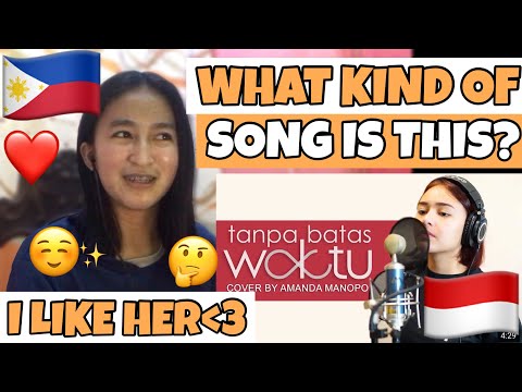 FILIPINO reacts to AMANDA MANOPO ANDIN - TANPA BATAS WAKTU TBW (Cover)