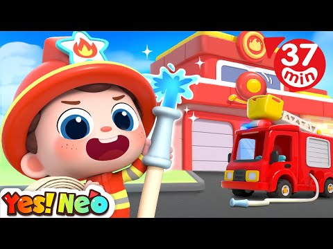 Firefighters Rescue Team???????? | Fire Truck | Safety Rules | Nursery Rhymes & Kids Songs | Yes! Neo