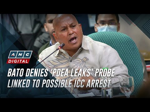 Bato denies 'PDEA leaks' probe linked to possible ICC arrest ANC