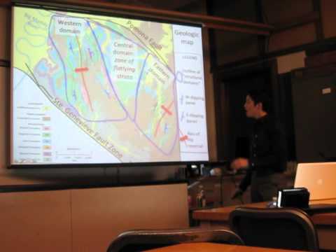 Structural Geology Master's Thesis Colloquium (1/2)
