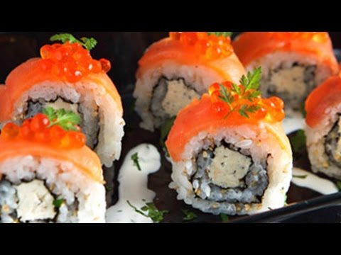 クリームチーズ入りロール寿司