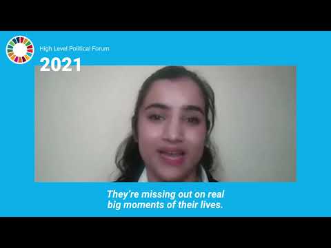 UN High-level Political Forum 2021: Including children in COVID-19 Pandemic Recovery