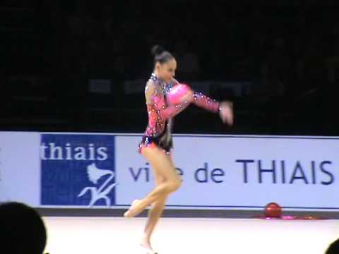 Anastasia Serdyukova Ball Final Grand Prix Thiais 2014