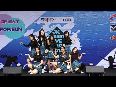 180526 'Wikipedia' cover 'MOVE(TAEMIN)+Gashina(SUNMI)+La La La(Weki Meki)' @ SIAM SQUARE 1 JK Street