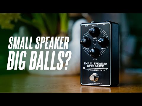 Great Eastern FX co. Small Speaker Overdrive 2022 Black image 4
