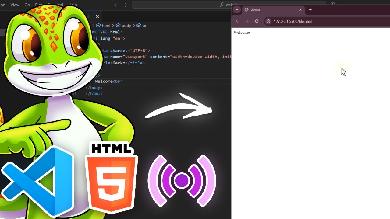 Run HTML Files Using Visual Studio Code (2025)
