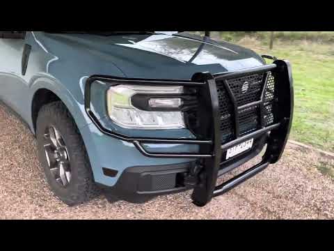 2023 AWD ford maverick with steelcraft grill guard