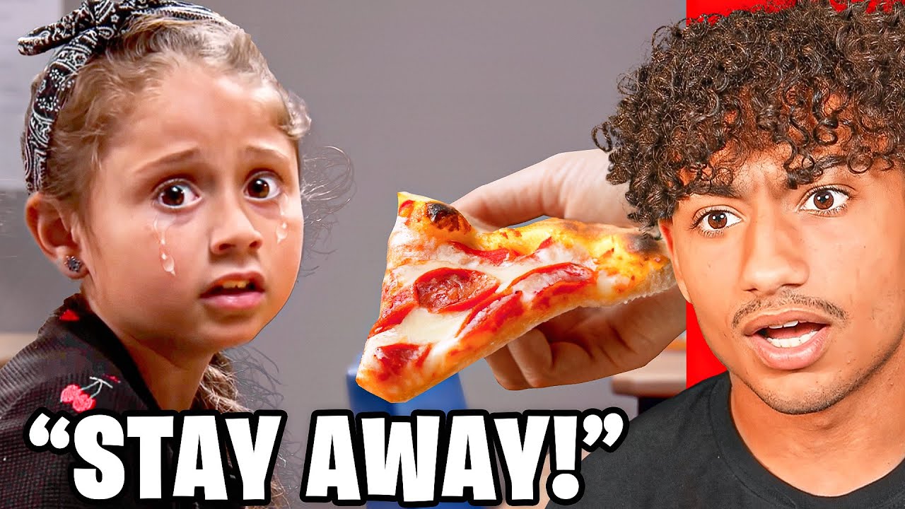 KID IS SCARED OF FOOD!!