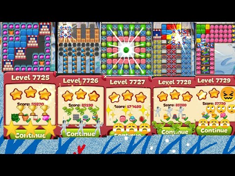 Toon blast Hard levels 7725 7726 7727 7728 7729 🤺 toon blast tips and tricks ⭐⭐⭐