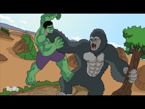 HULK vs KINGKONG /Flipaclip animation