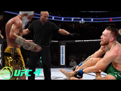 UFC4 | Old Bruce Lee vs Conor McGregor | Broken Leg.
