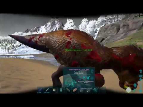 Ark: Taming a Dodotyrannus