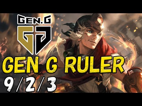 Gen.G Ruler エズリアル(Ezreal) VS ミス・フォーチュン(Miss Fortune) BOT ADC patch 12.20 NA RANK