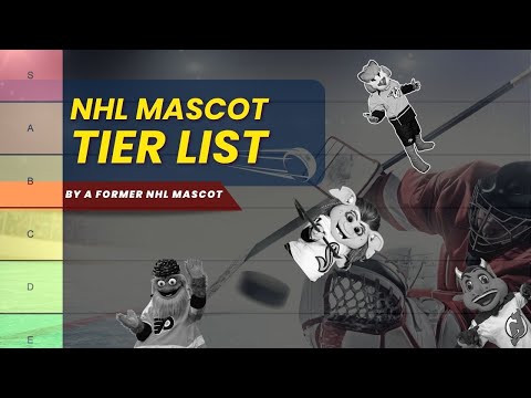 An NHL Mascot Tier List done by a former professional hockey mascot for the Florida Panthers.