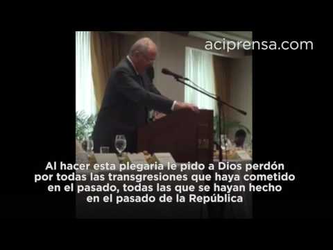 Presidente del Perú consagra la Nación al Sagrado Corazón de Jesús