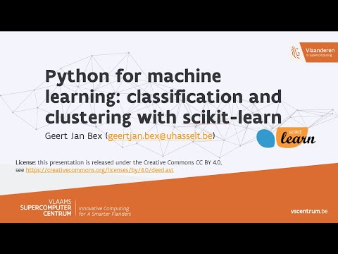 03 Python For Machine Learning Scikit Learning Classification Clustering With Scikit Learn