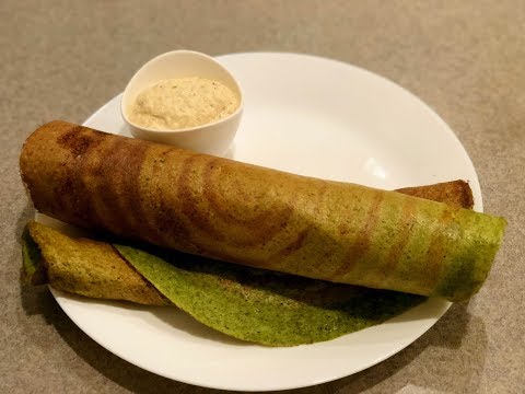 Sprouted Moong Dal Dosa | Pesarattu | Sprouted Green Gram Dosa | Instant Healthy Breakfast Ideas Video
