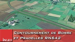 preview picture of video 'Présentation 3D du projet de contournement de Borre et Pradelles (RN642)'