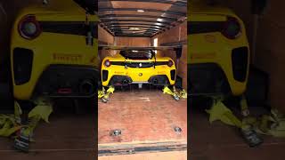 Ferrari 488 Challenge Evo no trailer #ferrari #488pista #488challengeevo #automobile #luxurycars