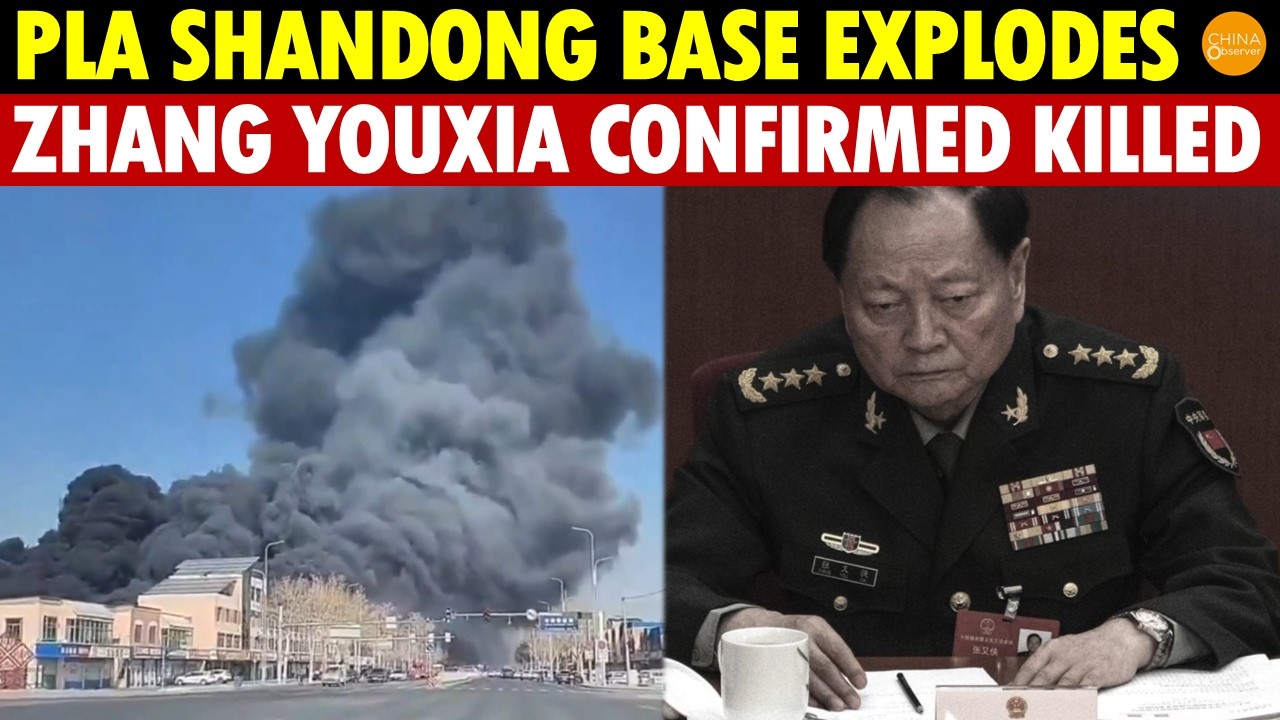 Breaking! Explosion Rocks PLA Shandong Base, Zhang Youxia’s Son Claims Father Was Killed