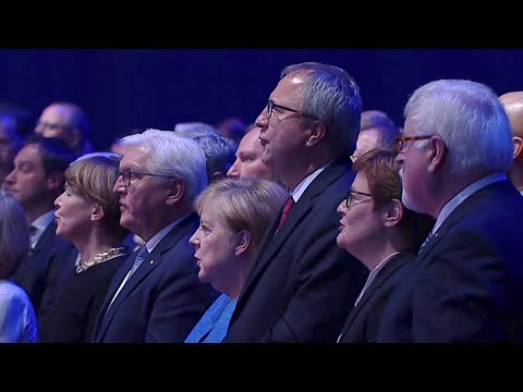 03.10.2019 - Nationalhymne - Festakt zum Tag der Deutschen Einheit - Mut verbindet