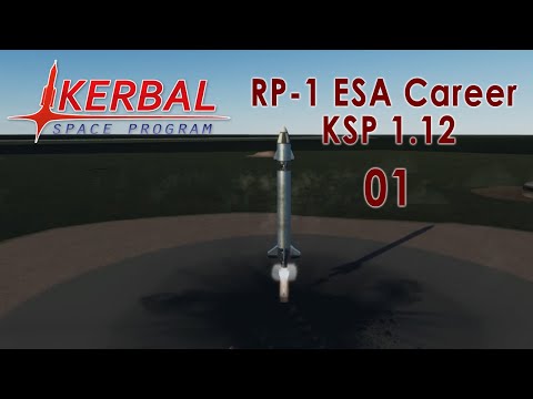 RP-1 Career in KSP 1.12 - European Space Agency 01