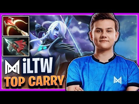Nigma.iLTW - Drow Ranger VS Arteezy [Bloodseeker] | дота 2 геймплей