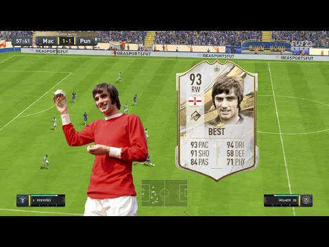 FIFA 23: 93 PRIME ICON GEORGE BEST REVIEW - SIMPLY THE BEST - FIFA 23 ULTIMATE TEAM
