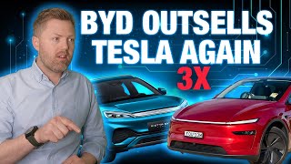 BYD Outsells Tesla in Europe AGAIN – 2nd Month Running