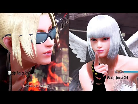 L7 123_4 Lili Rochefort vs Nina Willians Ryona - Tekken 7 5.00 ( Uchiha x24 ) Gameplay PC RX 570 8G