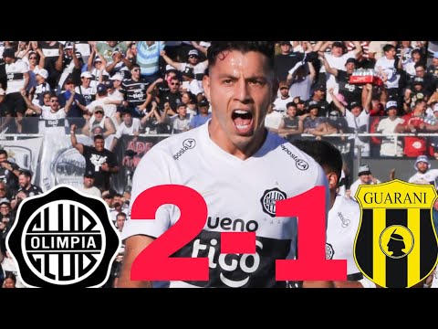 🚨 Olimpia vs Guaraní (2-1) | Relato Bruno Pont | Resumen y Goles | Apertura 2026🇵🇾