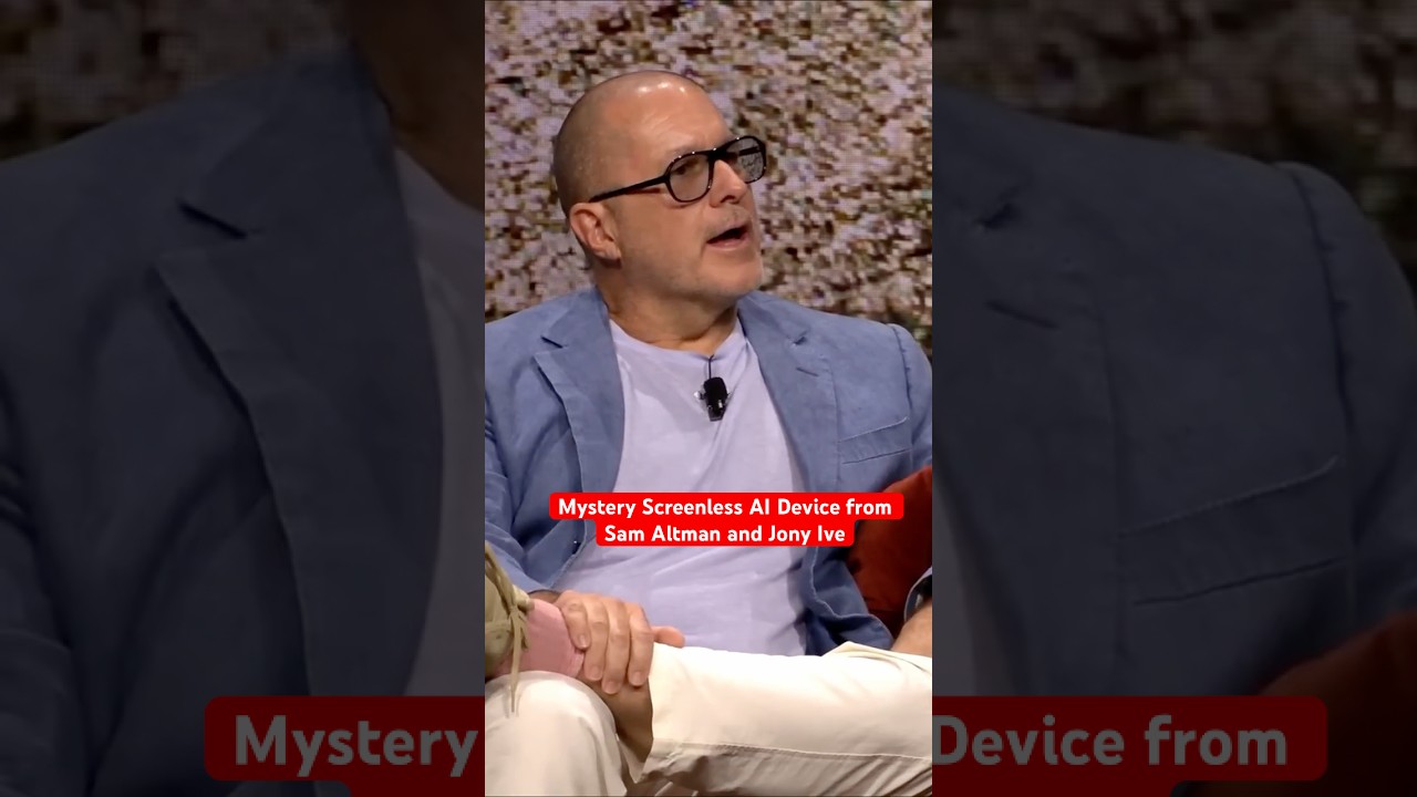 Jony Ive and Sam Altman Drop Hints on Mystery AI Device