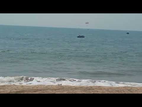 Goa Querim Beach 🌊#2025 #sea #goa #trip #water game