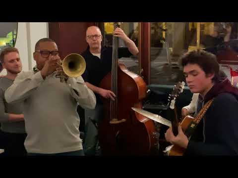 Cherokee... Jam session at BOZAR Victor Cafe in Brussels, Belgium