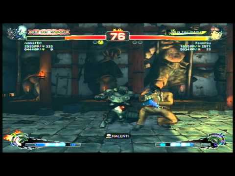 SSF4 Ranked AE - rekkaTEC [Seth] vs Feimitsu [Fei Long]