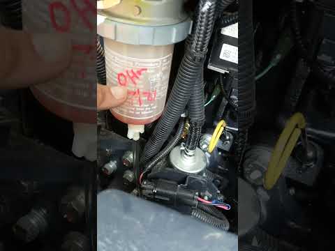 water separator drain, yanmar