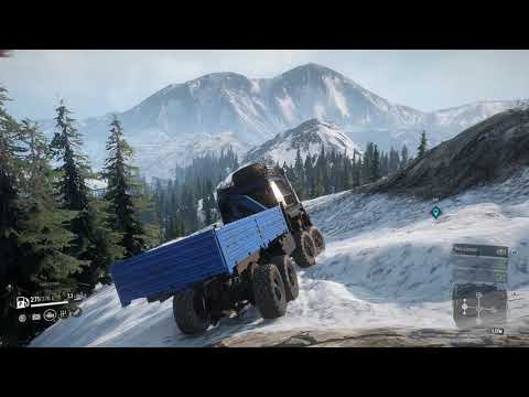 SnowRunner @ Realistic Speeds - Yukon (Part 1) That's the Wrong House!