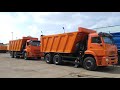 Полог на КАМАЗ с механизмом намотки.