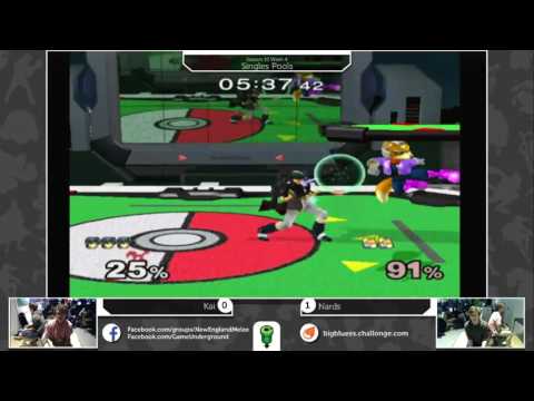 Mass Madness 17 SSBM - Nards (Marth) vs. Kai (Fox) - Melee Pools