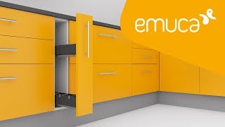 Como instalar uma garrafeira extraível da gama Titane num móvel de cozinha